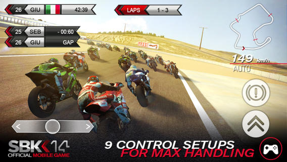 世界超级摩托车锦标赛SBK14 iphone/ipad越狱版