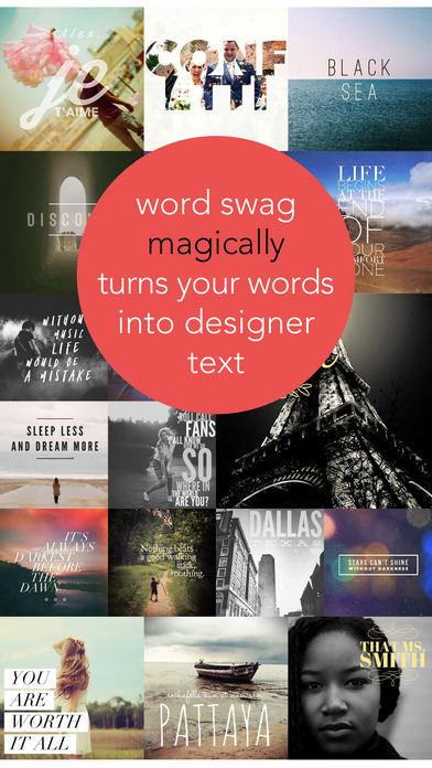 Word Swag iPhone/iPad